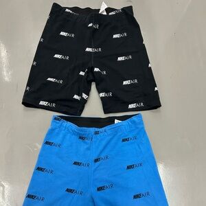 Nike Kids Blue and Black Joggers